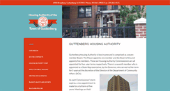 Desktop Screenshot of guttenberg-housing.com